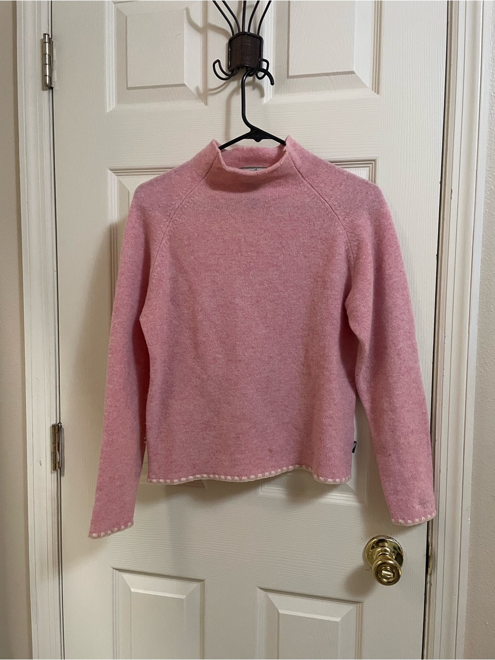 Horny Toad Pink Mockneck Sweater